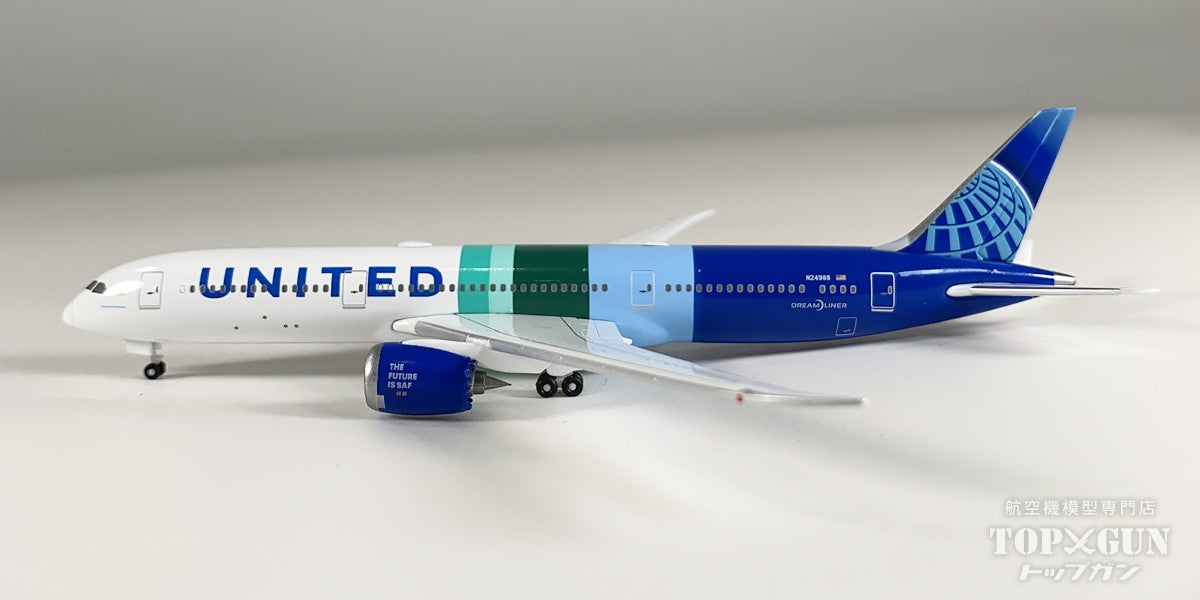 787-9 ユナイテッド航空 「The Future is SAF」 N24988 1/500 [538565]