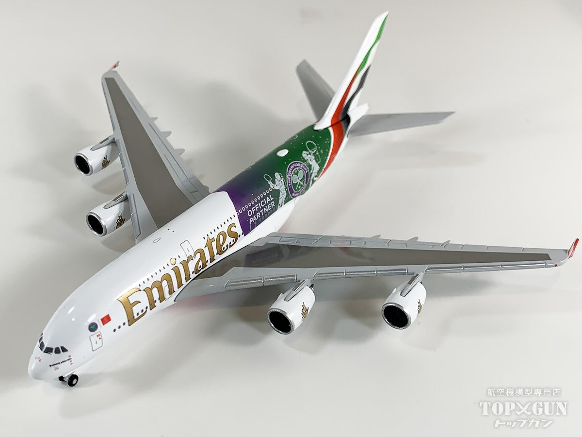 1/400 ジェミニジェッツ A380 エアバス ウィンブルドン 【限定品】エミレーツ航空オフィシャル模型 エアバス エミレーツ航空 A380-800 その他