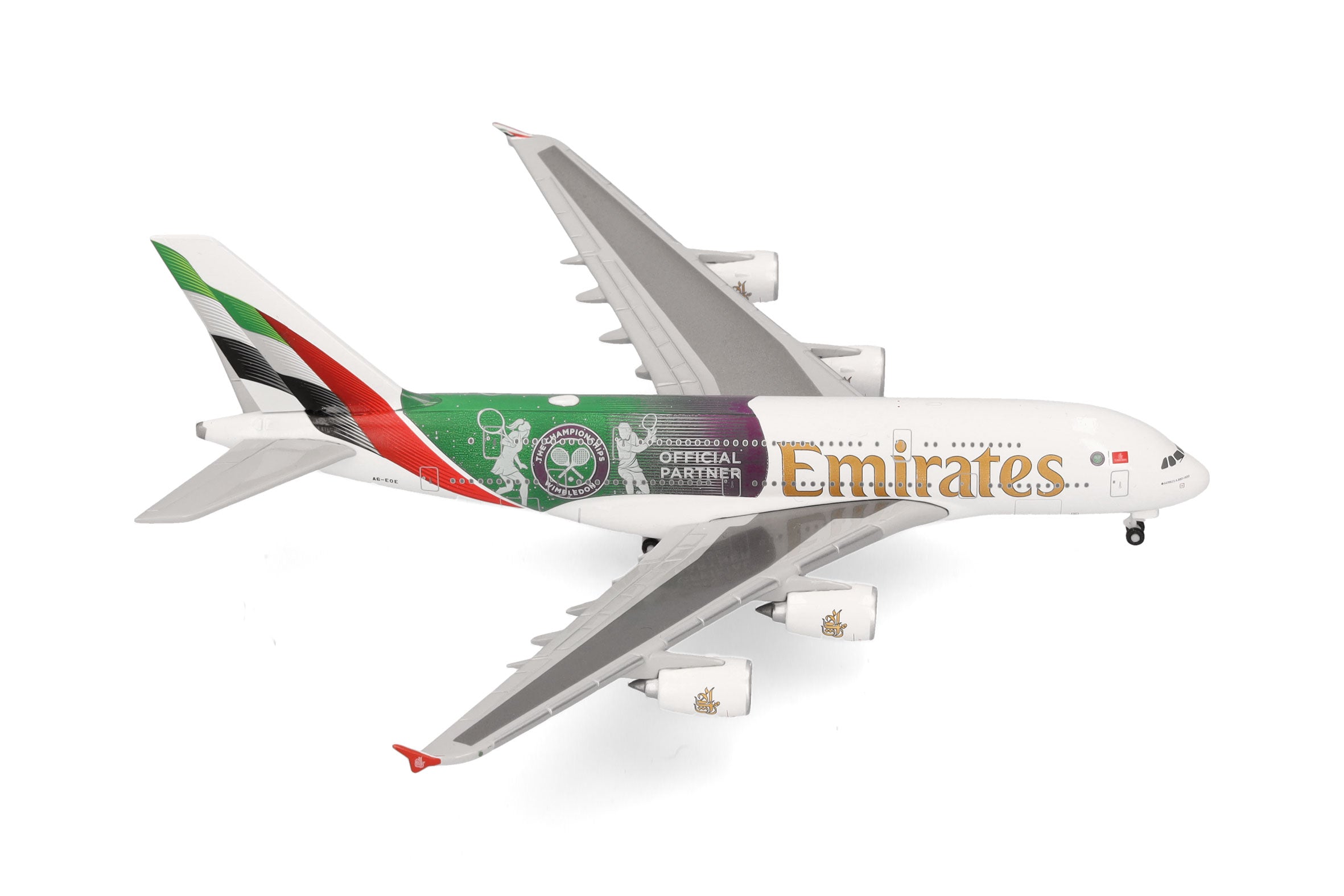 【予約商品】A380 エミレーツ航空 「Wimbledon Official Partner」 A6-EOE 1/500 (HE20251116) [538664]