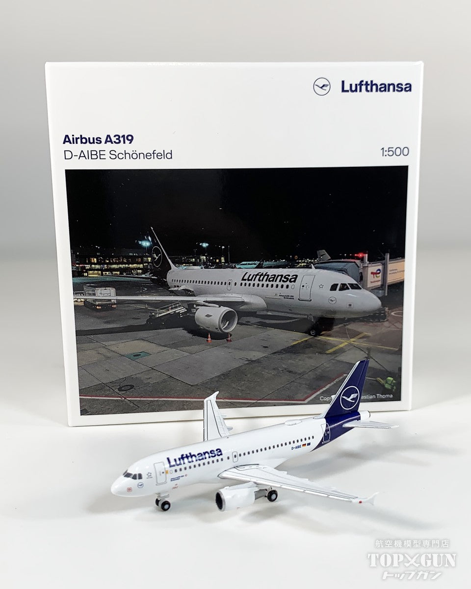 A319 ルフトハンザ航空 「Sch nefeld」 D-AIBE 1/500 [538749]