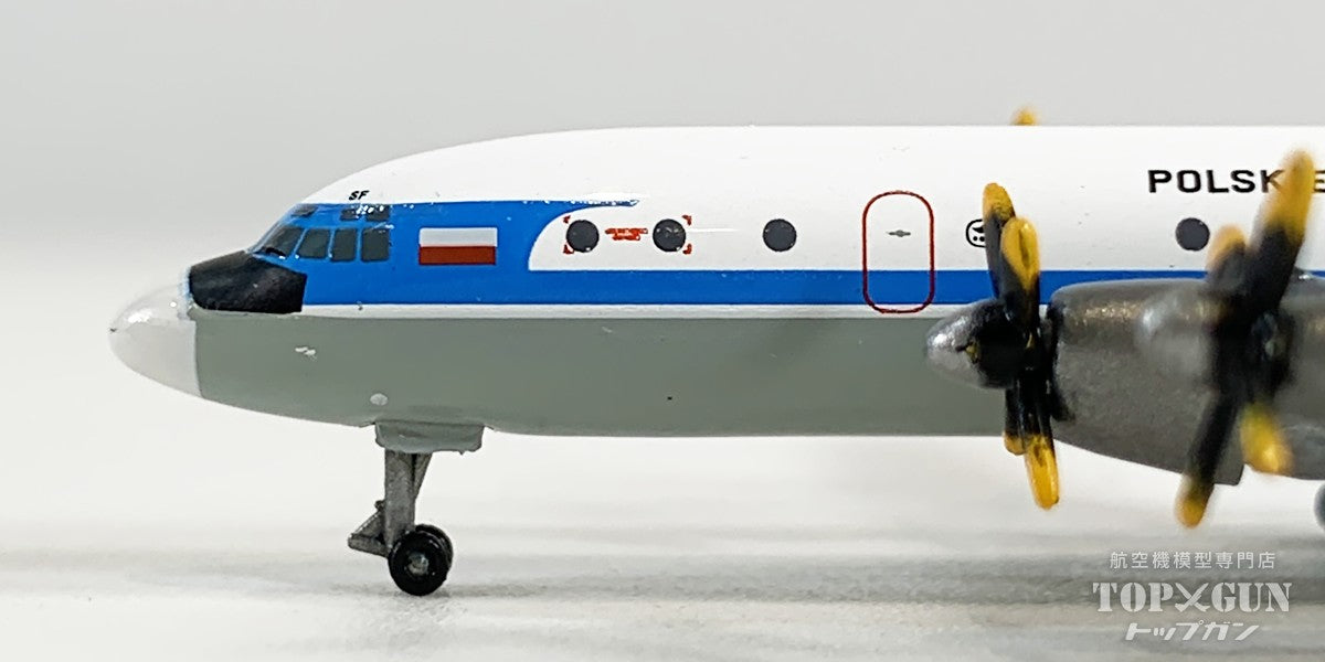 IL-18 LOTポーランド航空 「original delivery colors」 SP-LSF 1/500 [538787]