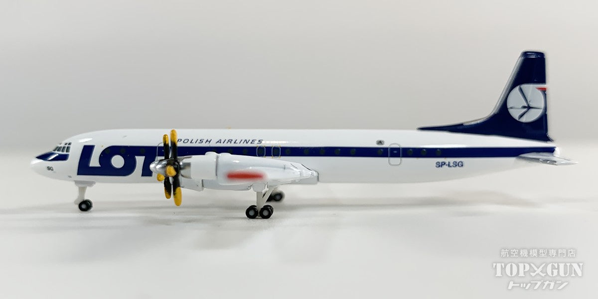 IL-18 LOTポーランド航空 SP-LSG 1/500 [538794]