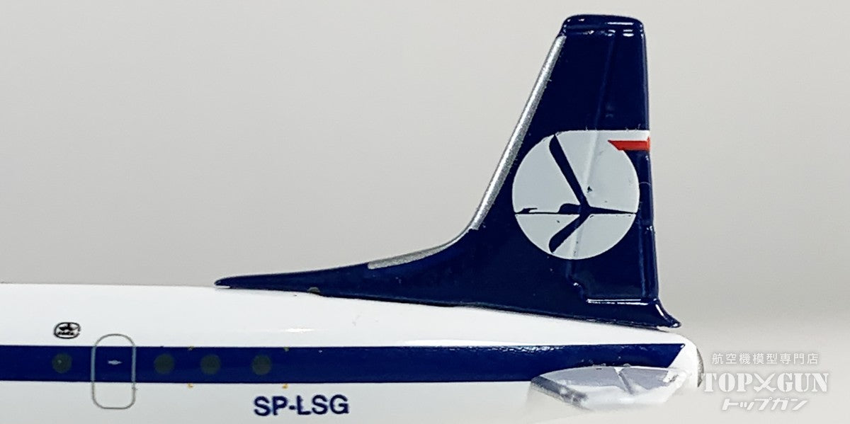 IL-18 LOTポーランド航空 SP-LSG 1/500 [538794]