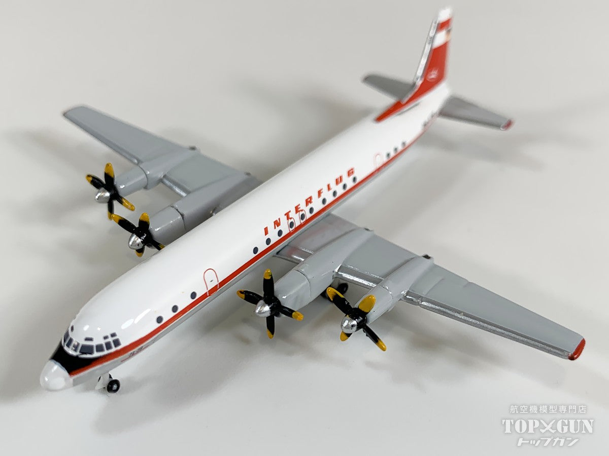 Herpa Wings IL-18 インターフルーク航空 DM-STE 1/500 [538800]