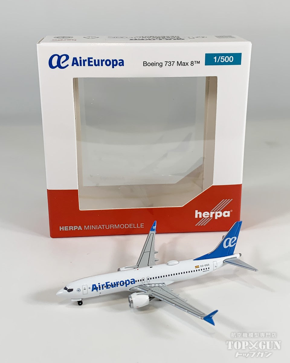 B737 Max8 エア・ヨーロッパ EC-OGS 1/500 [539067]