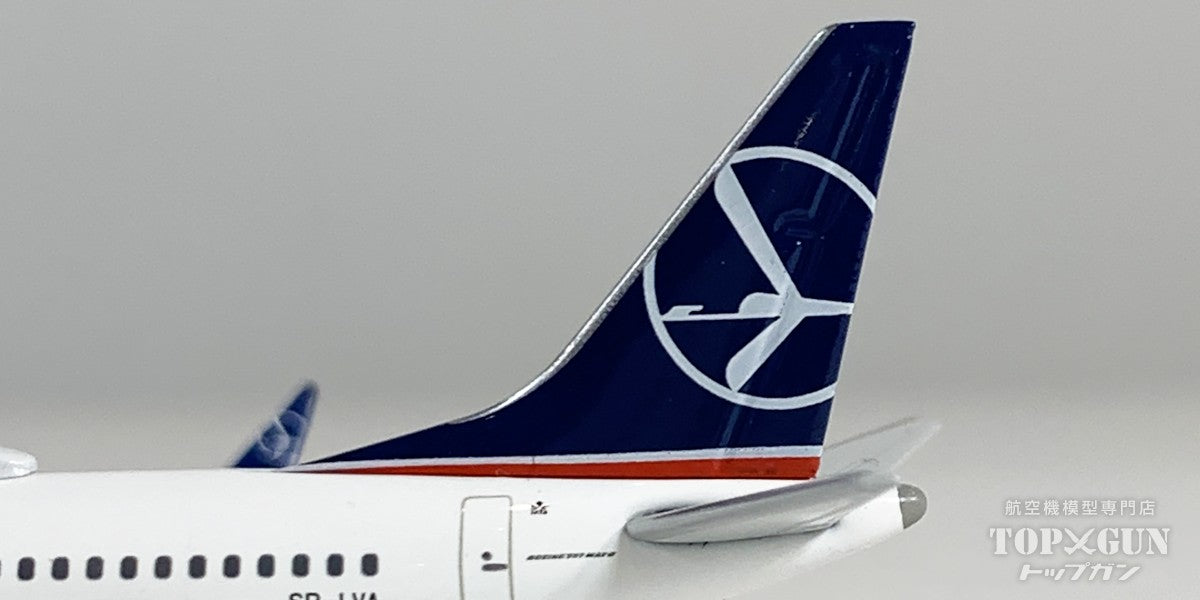 B737 MAX8 LOTポーランド航空 SP-LVA 1/500 [539098]