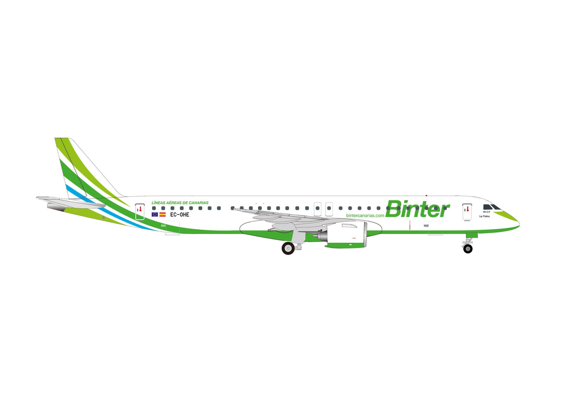 【予約商品】E195-E2 ビンター・カナリア 「La Palma」 EC-OHE 1/500 (HE20260502)［539265］