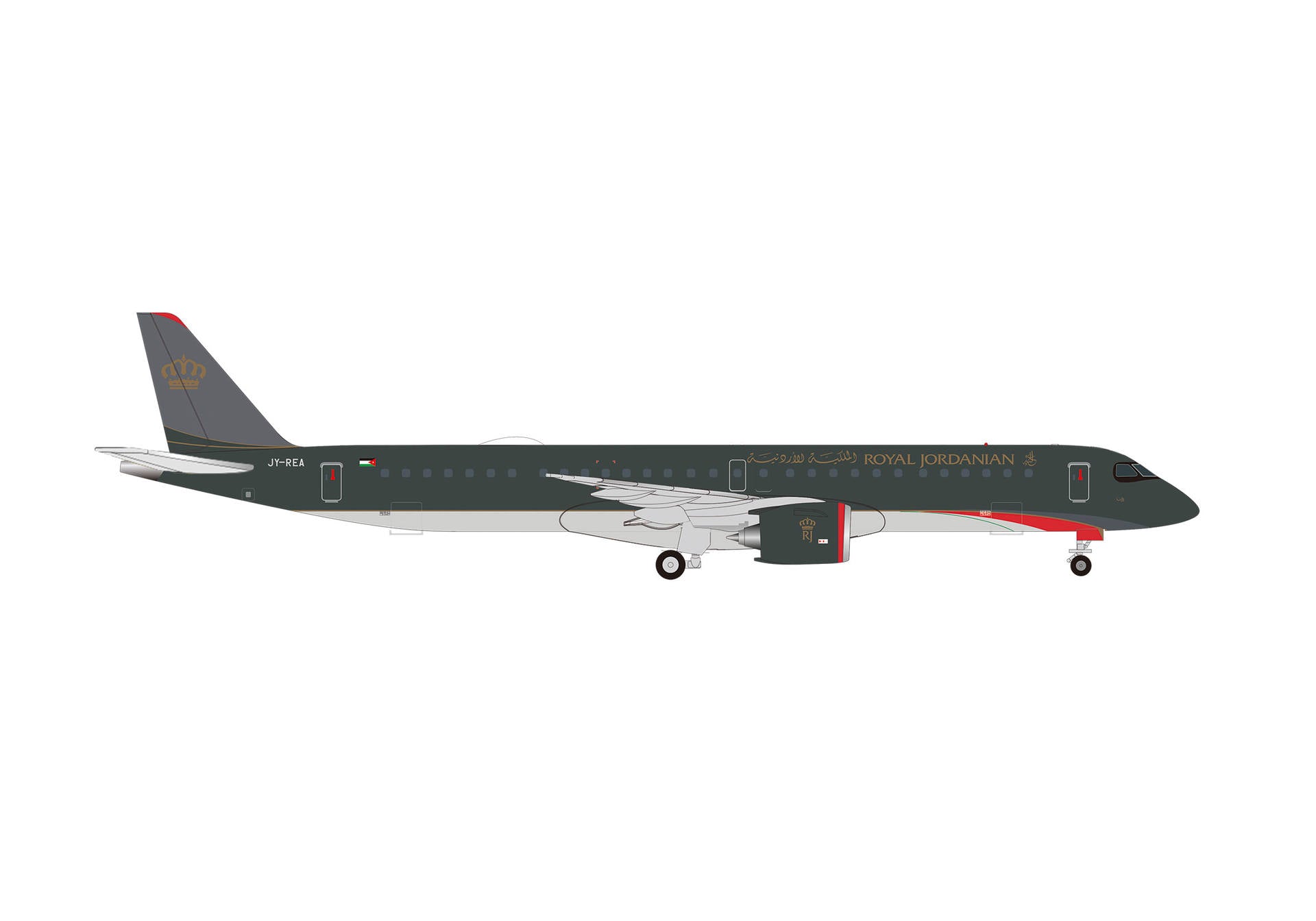 【予約商品】E195-E2 ロイヤルヨルダン航空 JY-REA 1/500 (HE20260502)［539272］