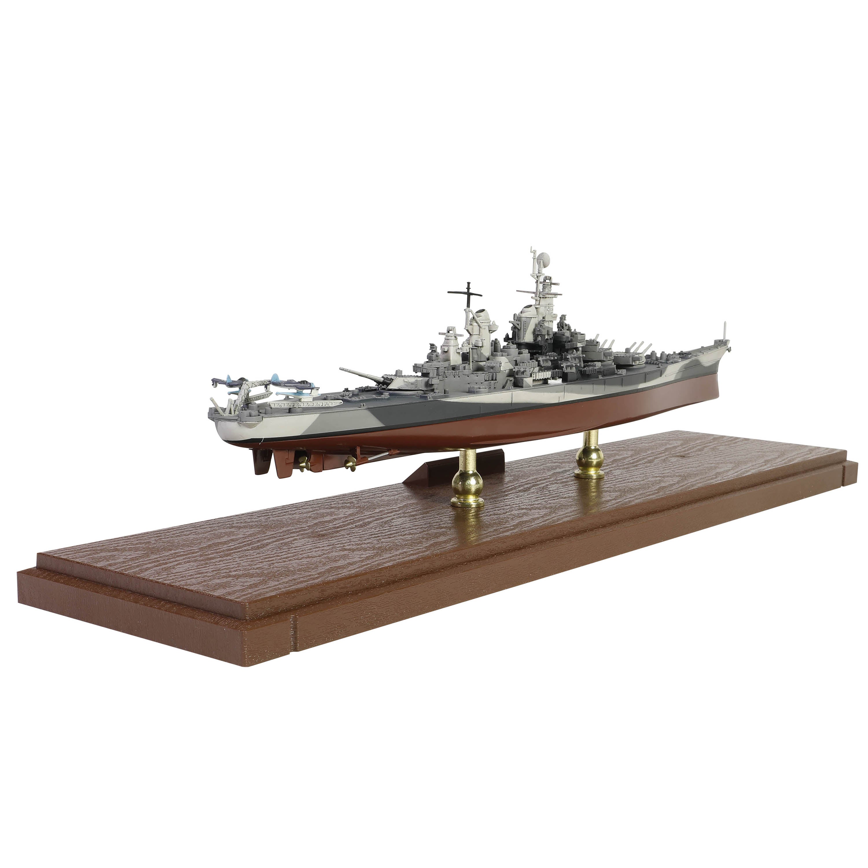 アメリカ海軍 戦艦 ミズーリ フルハル仕様 雲形迷彩 1/700 [55715]