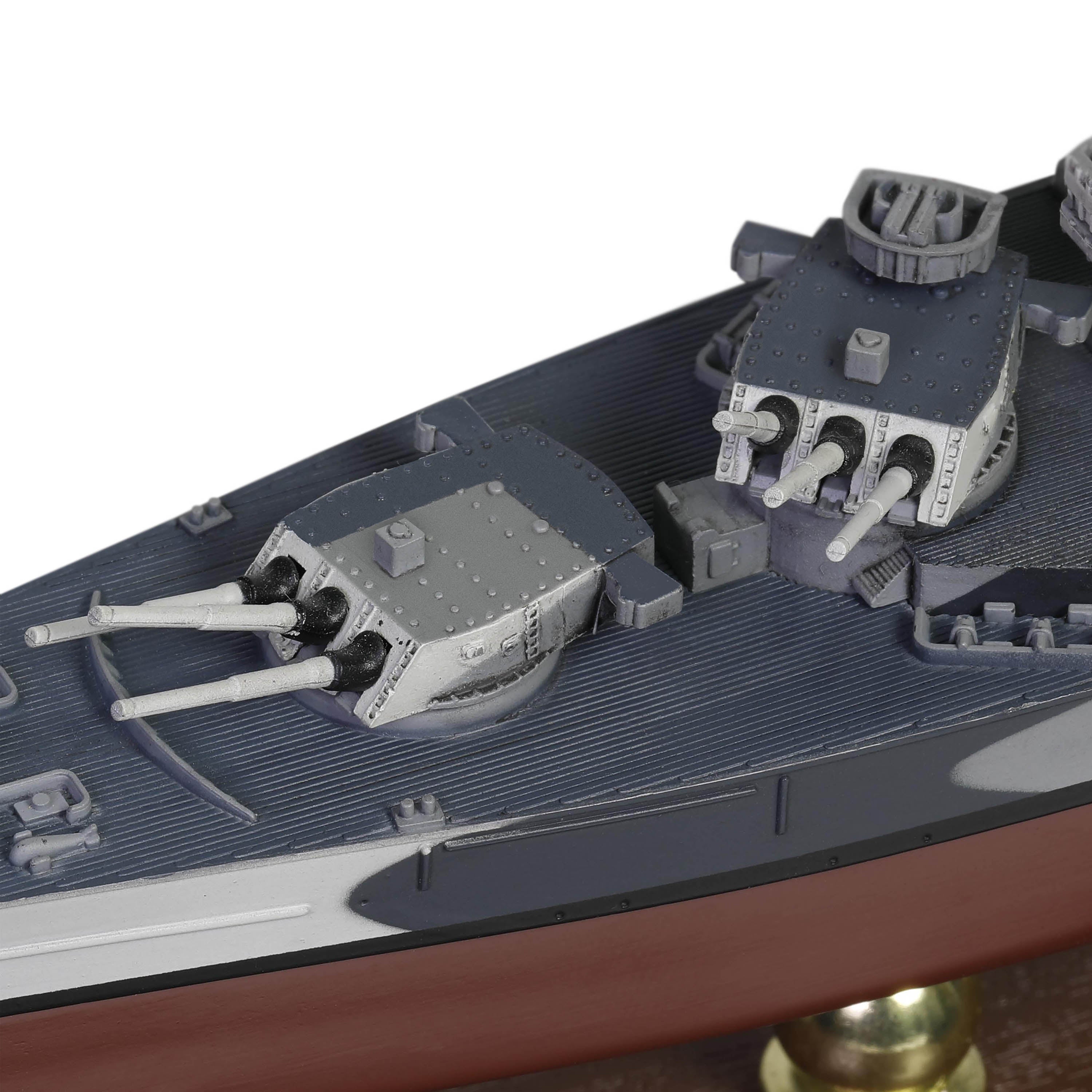 アメリカ海軍 戦艦 ミズーリ フルハル仕様 雲形迷彩 1/700 [55715]