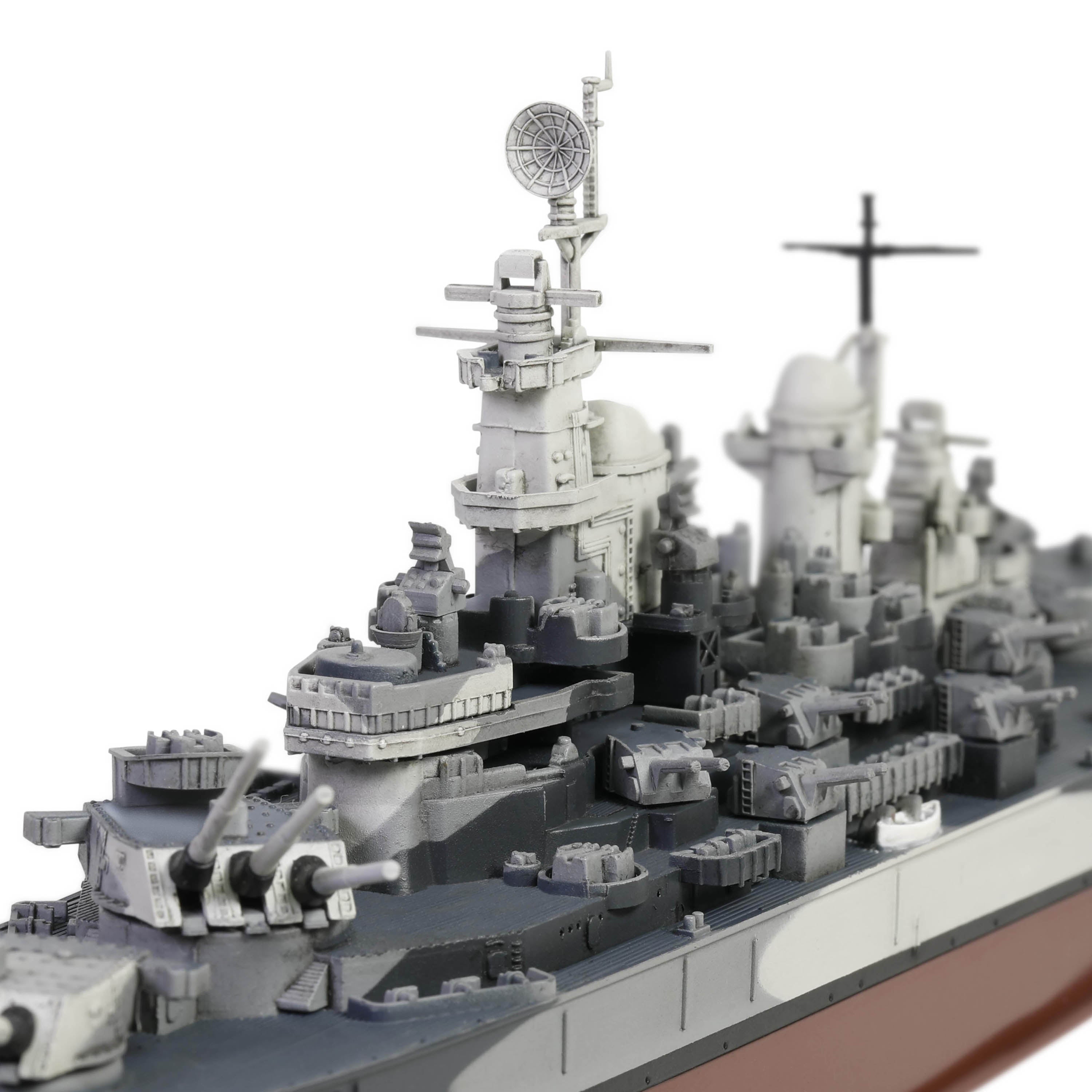 アメリカ海軍 戦艦 ミズーリ フルハル仕様 雲形迷彩 1/700 [55715]