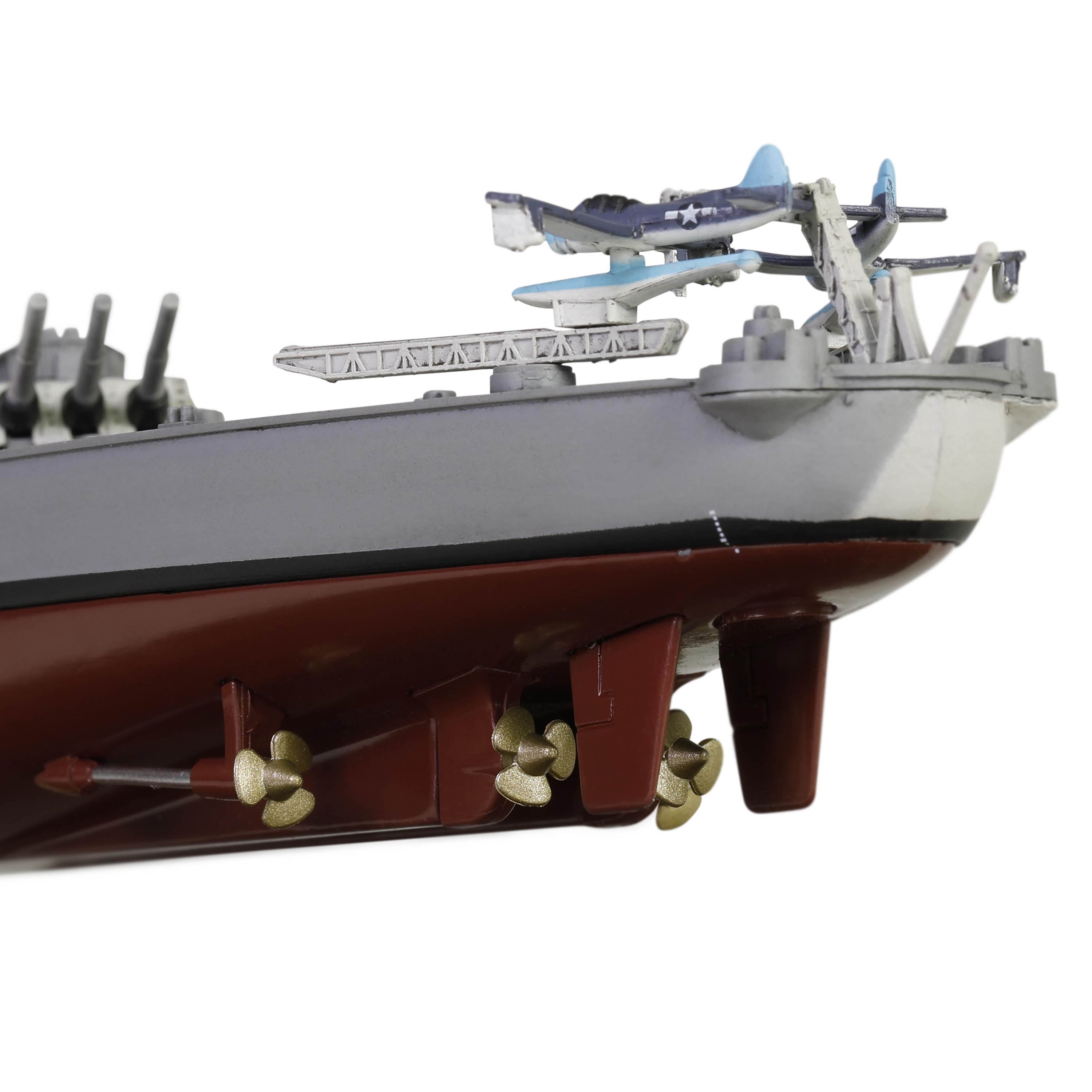アメリカ海軍 戦艦 ミズーリ フルハル仕様 雲形迷彩 1/700 [55715]