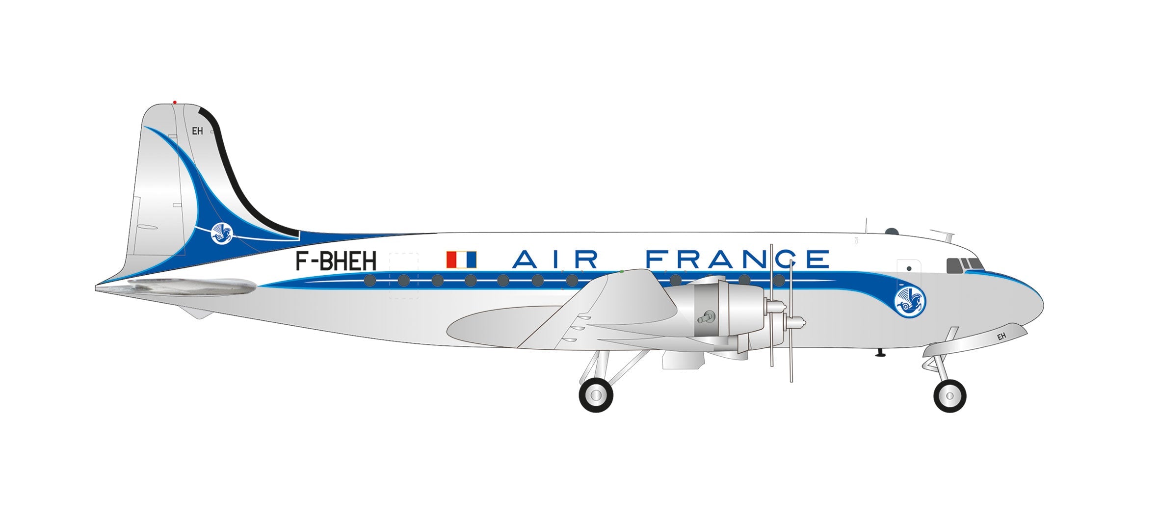 DC-4 エールフランス F-BHEH 1/200 [571104-001]
