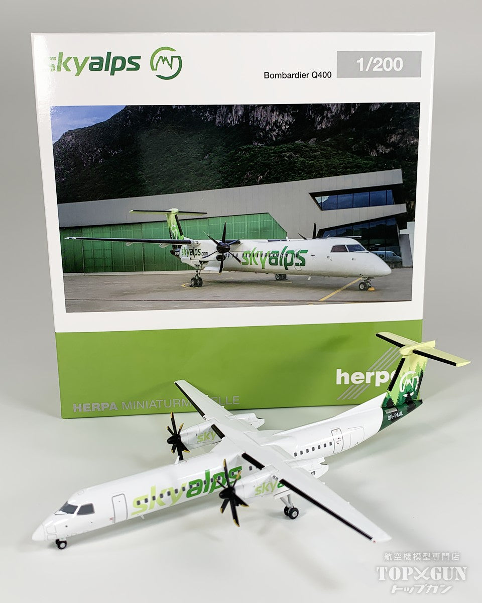 DHC-8-Q400 スカイアルプス 9H-PAUL 1/200 [573115]
