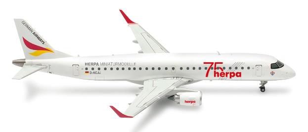 [Pre-order item] E190 German Airways "Herpa 75 Jahre" D-ACJJ 1/200 (HE20240825) [573221] 