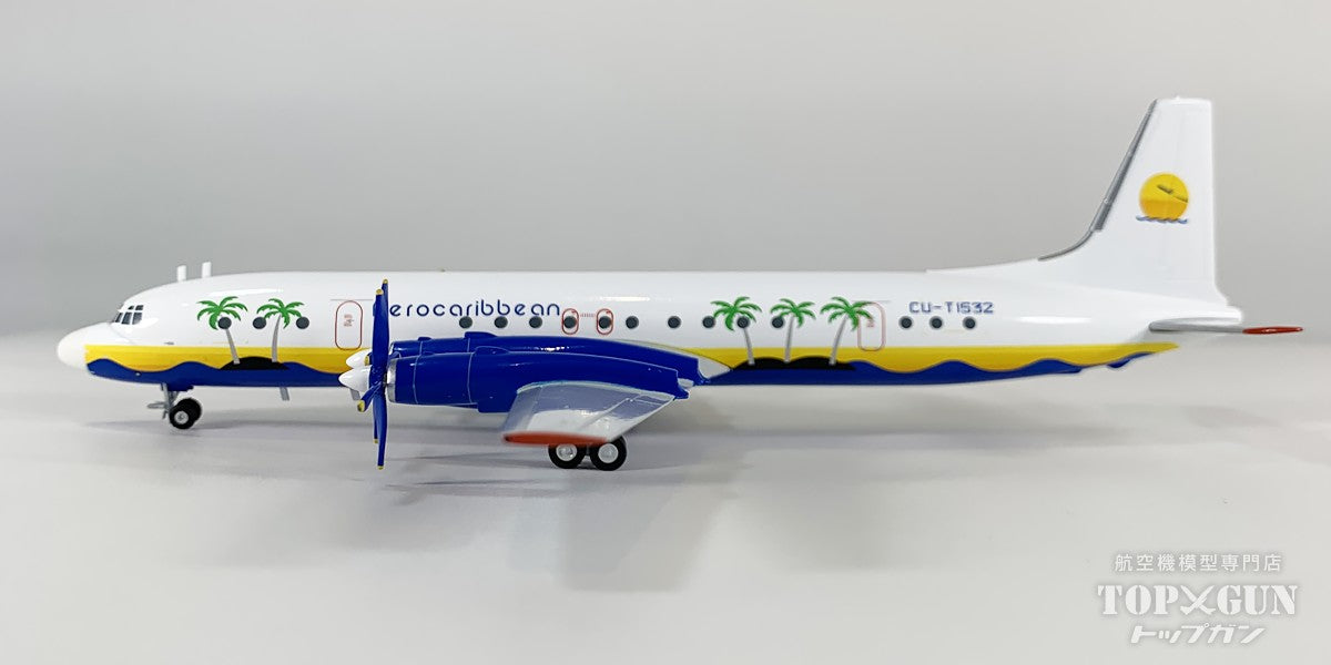 IL-18 アエロ・カリビアン航空 CU-T1532 1/200 [573719]