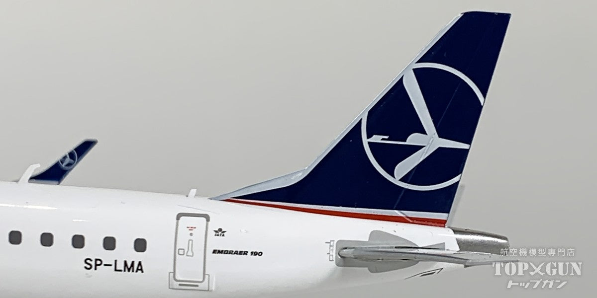 E190 LOTポーランド航空 SP-LMA 1/200 [573818]