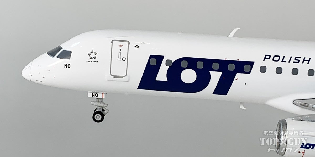 E195 LOTポーランド航空 SP-LNQ 1/200 [573825]
