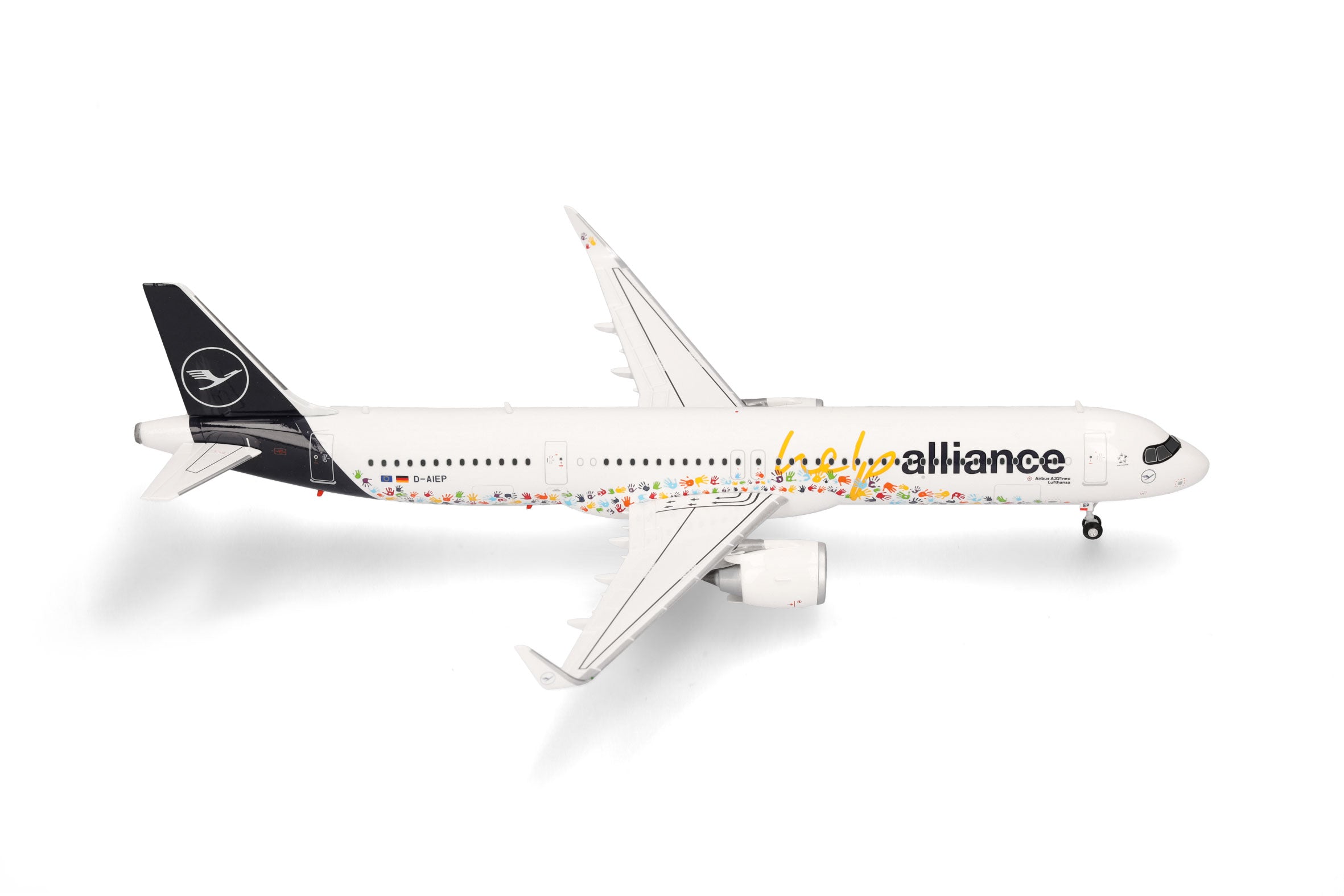 Herpa Wings 【予約商品】A321neo ルフトハンザ航空 「Help Alliance