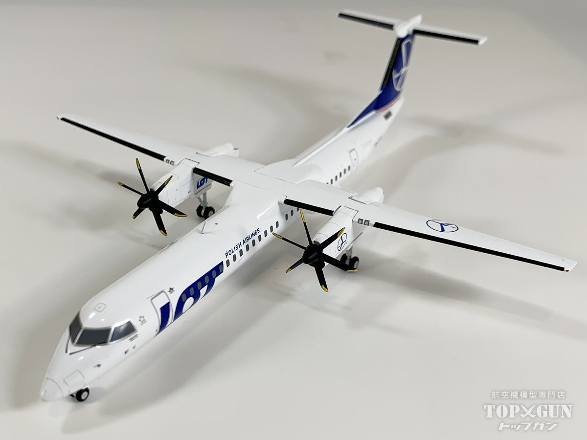 DHC-8-Q400 LOTポーランド航空 SP-EQF 1/200 [573955]