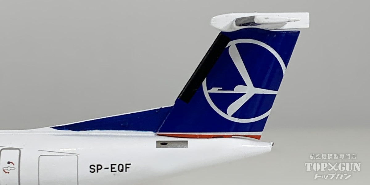 DHC-8-Q400 LOTポーランド航空 SP-EQF 1/200 [573955]