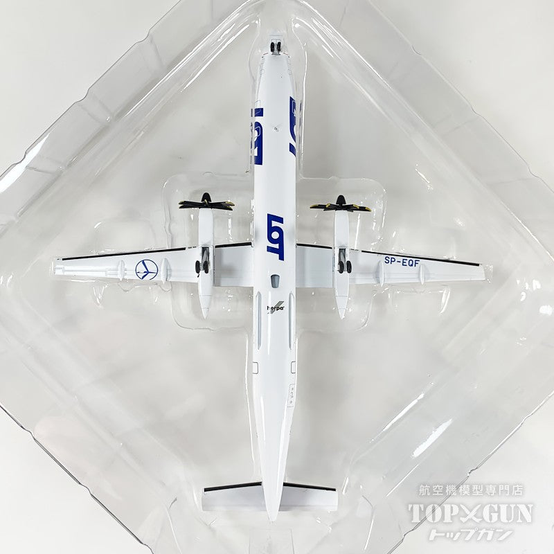 DHC-8-Q400 LOTポーランド航空 SP-EQF 1/200 [573955]