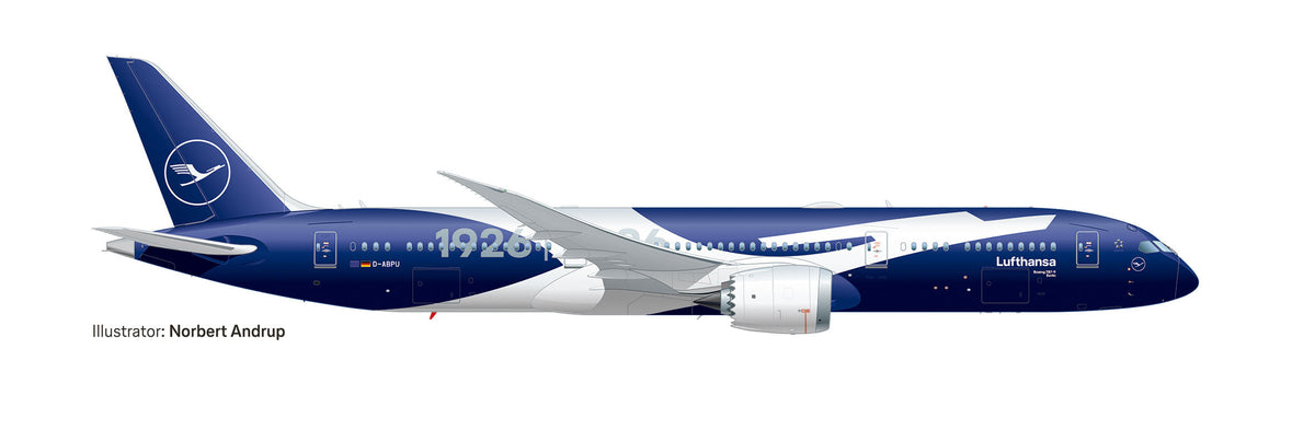B787-9 ルフトハンザ航空 「100 Jahre 『Berlin』」 D-ABPU 1/200 [573986]