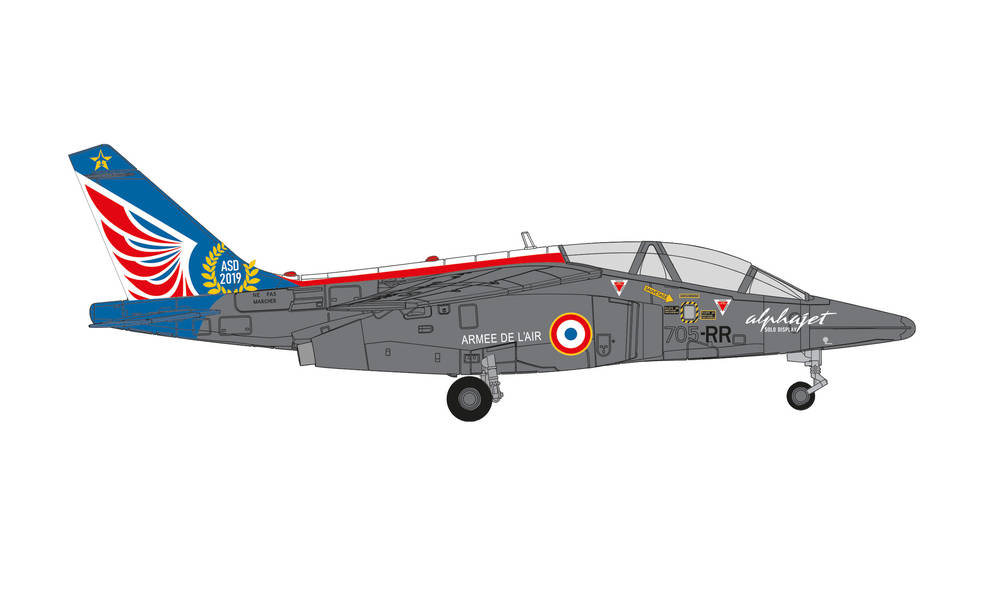 Alpha Jet E French Air Force Ecole de l'Aviation de Chasse 314 "Christian Martell" 1/72 [580809] December 17, 2023