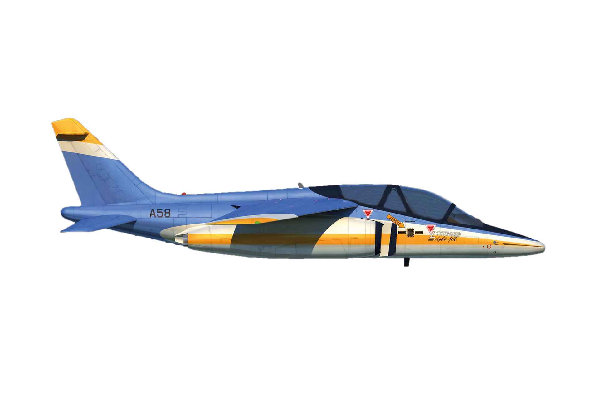 [Pre-order item] Alpha Jet A58 US Navy VTX-TS Competition 1/72 (HE20240620) [580861] 