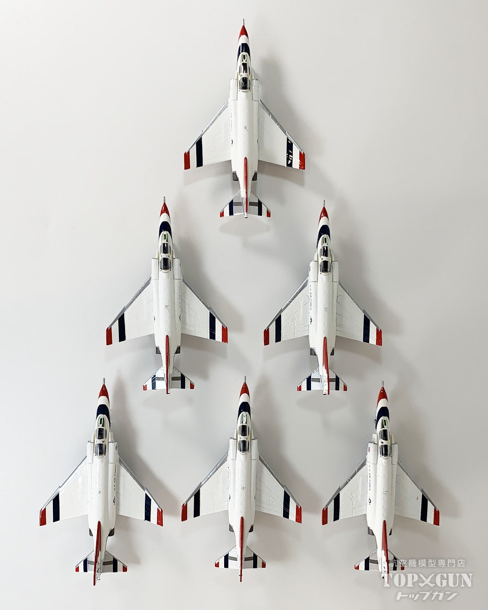 F-4E アメリカ空軍  「サンダーバーズ」 6-70年代 6機セット 1/200 (MS20250811) [60005]