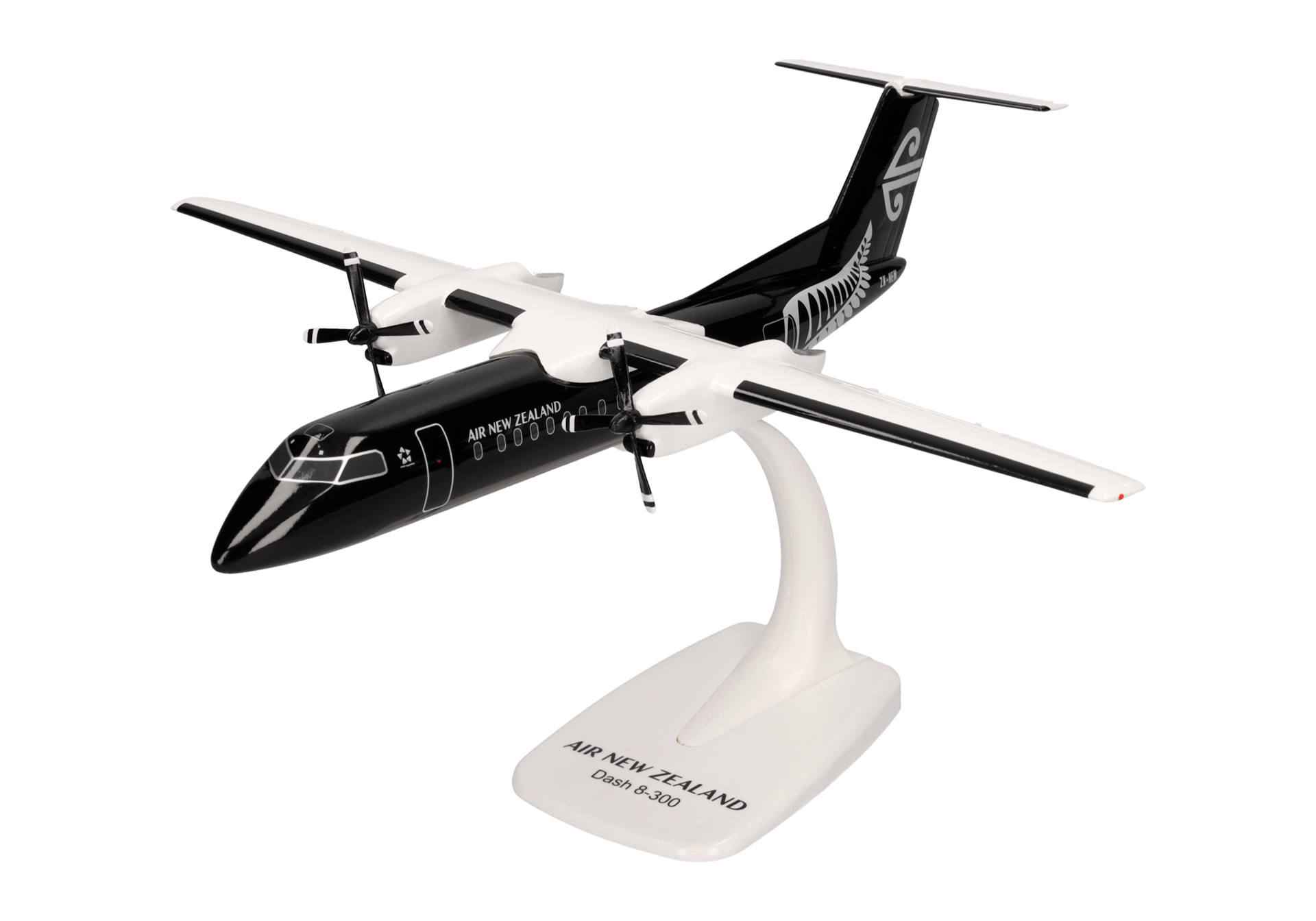 DHC-8-300 Air New Zealand "All Blacks" ZK-NEM (assembly model, stand version, no landing gear) 1/100 [614252] 