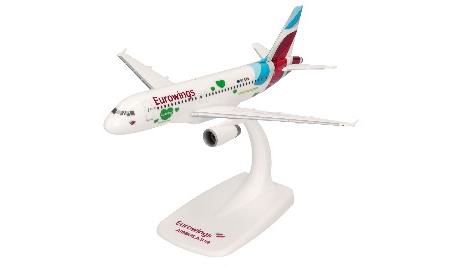 【予約商品】A319 ユーロウイングス "Steiermark" 9H-EXQ (組立式スナップモデル・スタンド仕様・ランディングギアなし) 1/200 (HE20240825) [614375]