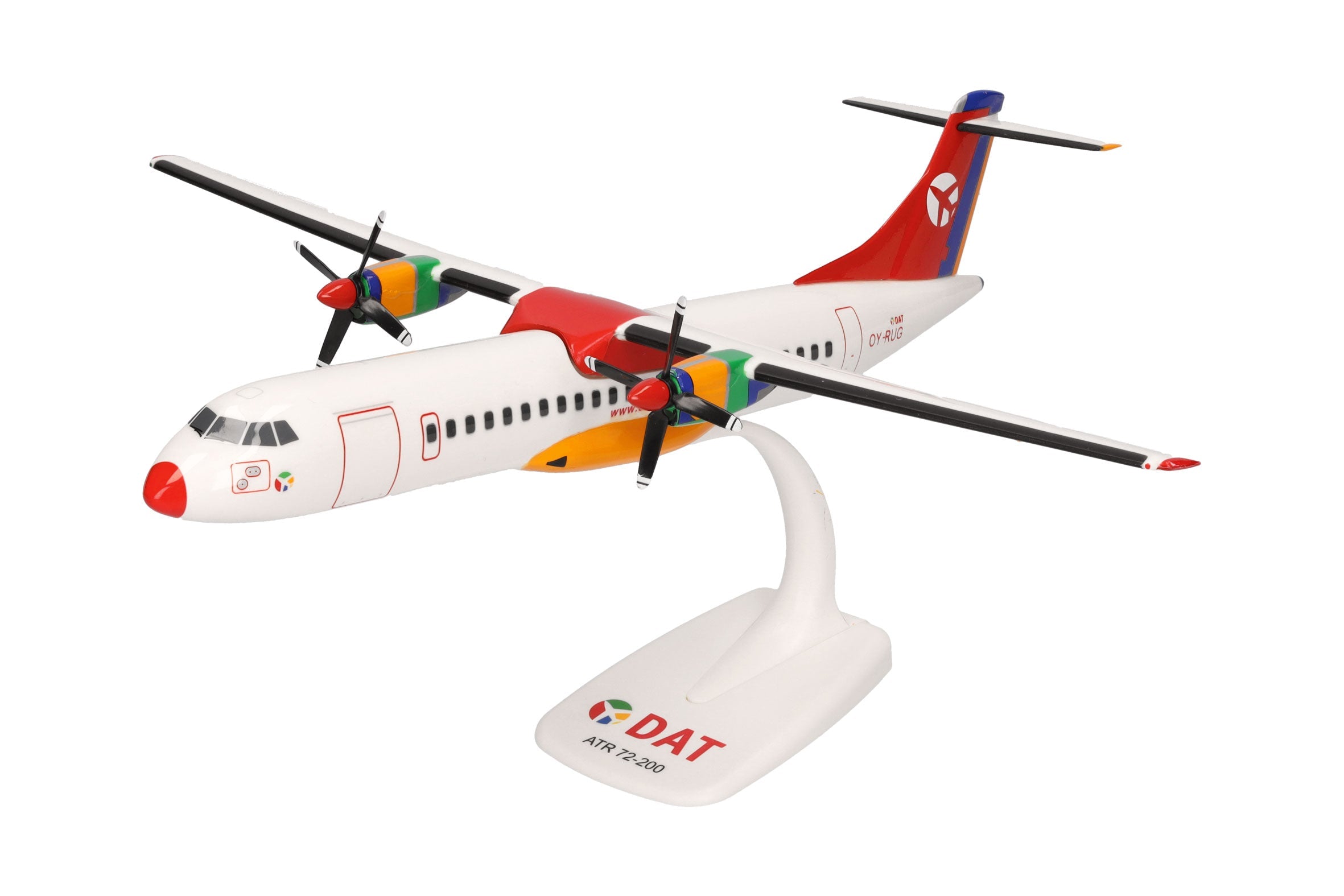 Herpa Wings ATR-72-200 DAT航空 OY-RUG 1/100 [614740]