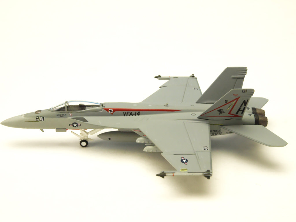 F/A-18E アメリカ海軍 第14戦闘攻撃飛行隊 「トップハッターズ」 飛行隊長機 リムーア基地 NH201 1/200 (MS20250714) [6269]