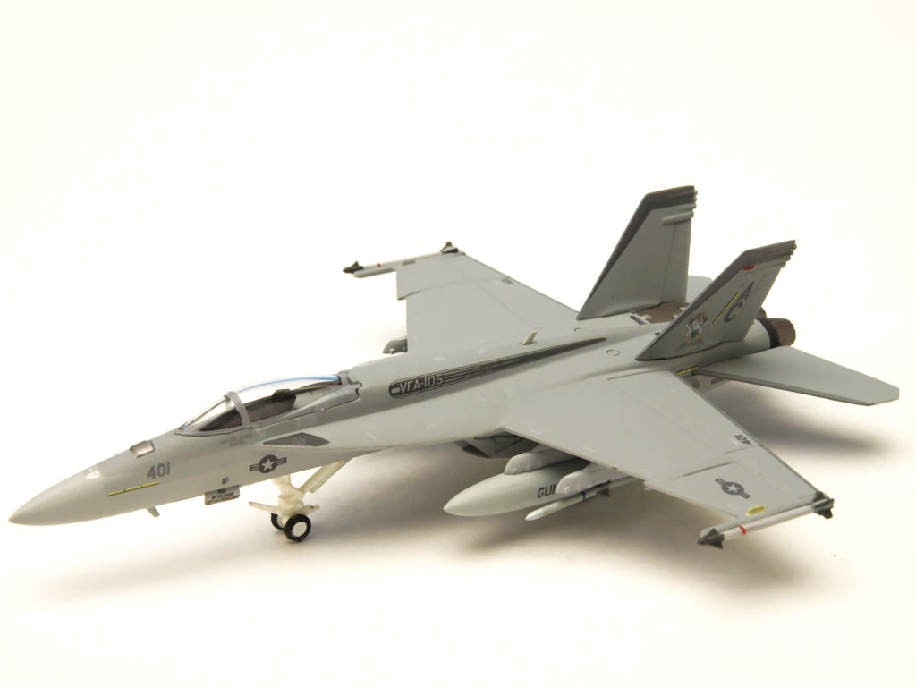 F/A-18E アメリカ海軍 第105戦闘攻撃飛行隊 「ガンスリンガーズ」 飛行隊長機 オシアナ基地 AC401 1/200 (MS20250714) [6283]