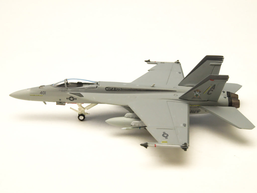 F/A-18E アメリカ海軍 第105戦闘攻撃飛行隊 「ガンスリンガーズ」 飛行隊長機 オシアナ基地 AC401 1/200 (MS20250714) [6283]