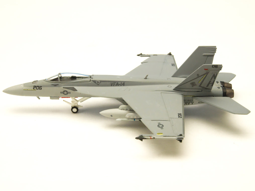 F/A-18E アメリカ海軍 第14戦闘攻撃飛行隊 「トップハッターズ」 リムーア基地 ※ロービジ塗装 NH206 1/200 (MS20250714) [6290]