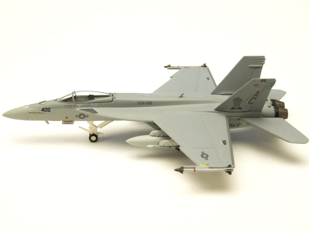 F/A-18E アメリカ海軍 第105戦闘攻撃飛行隊 「ガンスリンガーズ」  オシアナ基地 ※ロービジ塗装 AC405 1/200 (MS20250714) [6306]