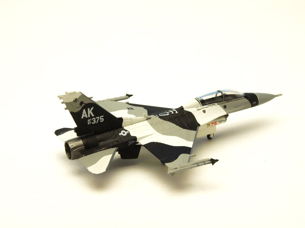 F-16D アメリカ空軍 第354戦闘航空群 第18仮想敵飛行隊 「ブルーフォクシーズ」 アイルソン基地 アークティック・スキーム AK375　1/200 (MS20250714) [6320]