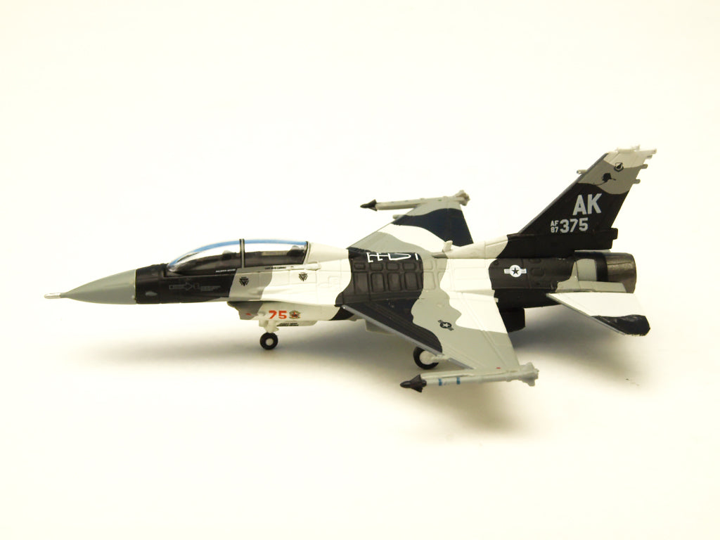 F-16D アメリカ空軍 第354戦闘航空群 第18仮想敵飛行隊 「ブルーフォクシーズ」 アイルソン基地 アークティック・スキーム AK375　1/200 (MS20250714) [6320]