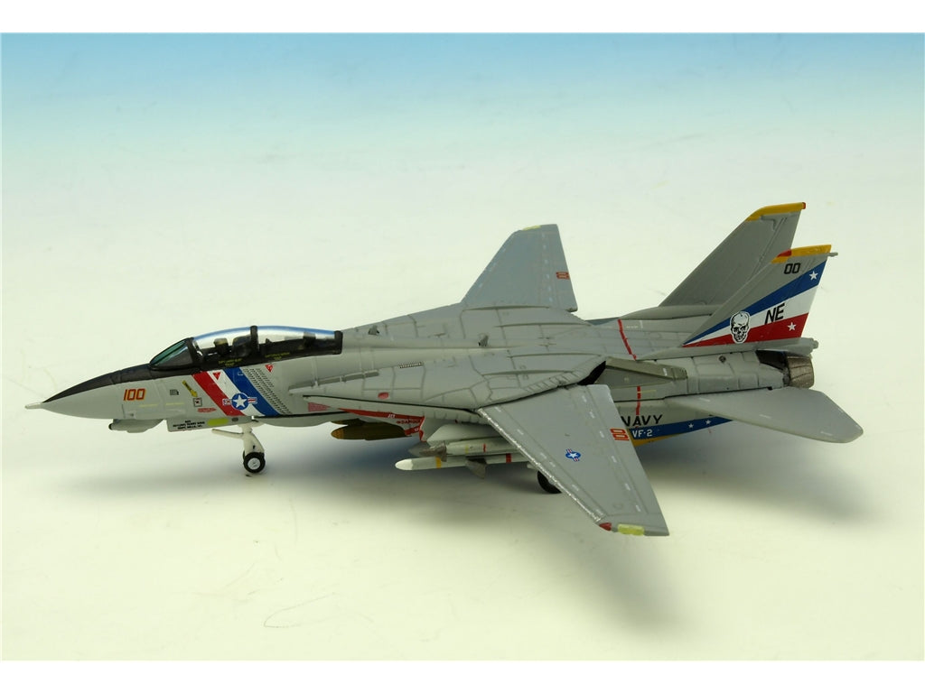 F-14A 美國海軍第 2 戰機中隊「賞金獵人」指揮官（CAG）飛機，位於航空母艦星座 NE100 1/200 [6672]