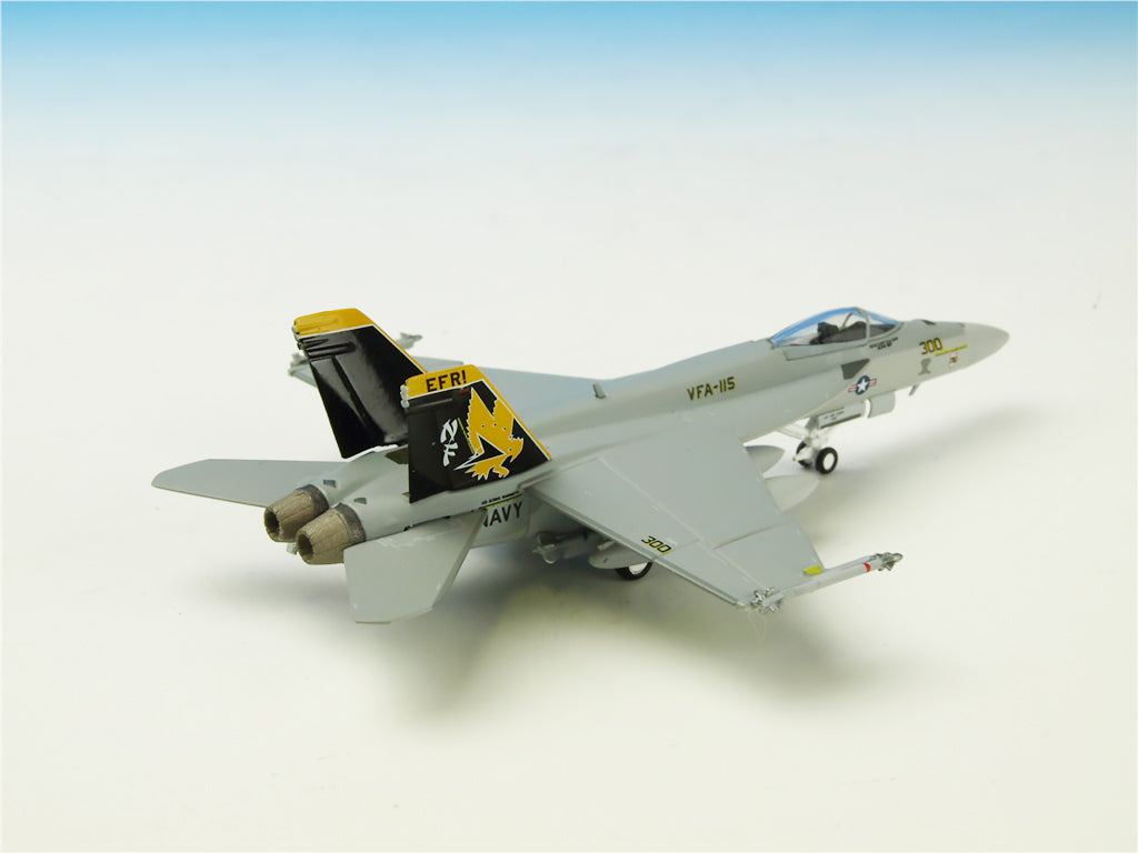 F/A-18E スーパーホーネット アメリカ海軍 第115戦闘攻撃飛行隊 「イーグルス」 航空団司令（CAG）機 09年 NF300 1/200 (MS20250811) [7174]