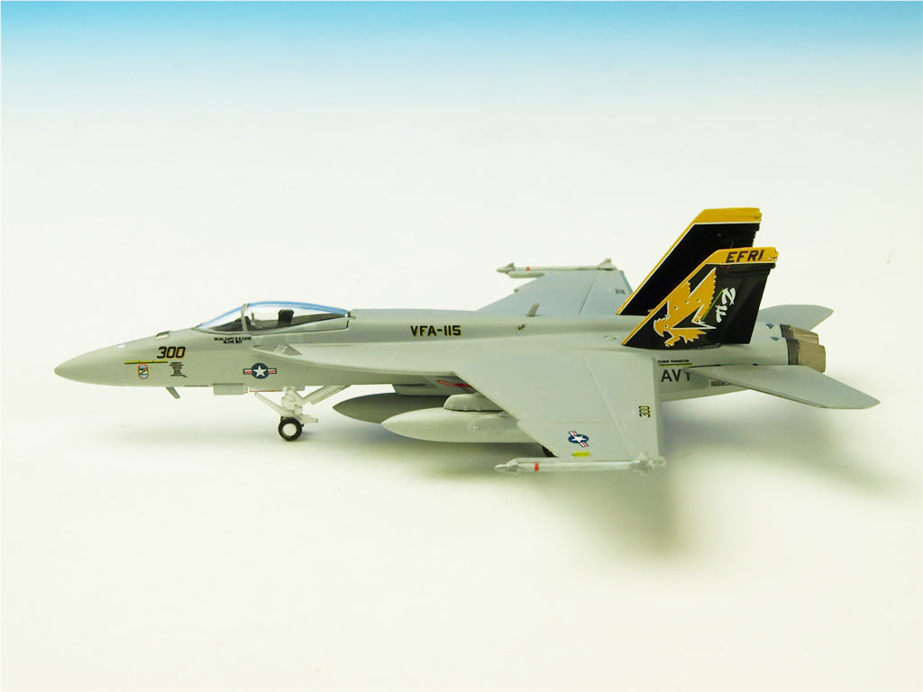 F/A-18E スーパーホーネット アメリカ海軍 第115戦闘攻撃飛行隊 「イーグルス」 航空団司令（CAG）機 09年 NF300 1/200 (MS20250811) [7174]