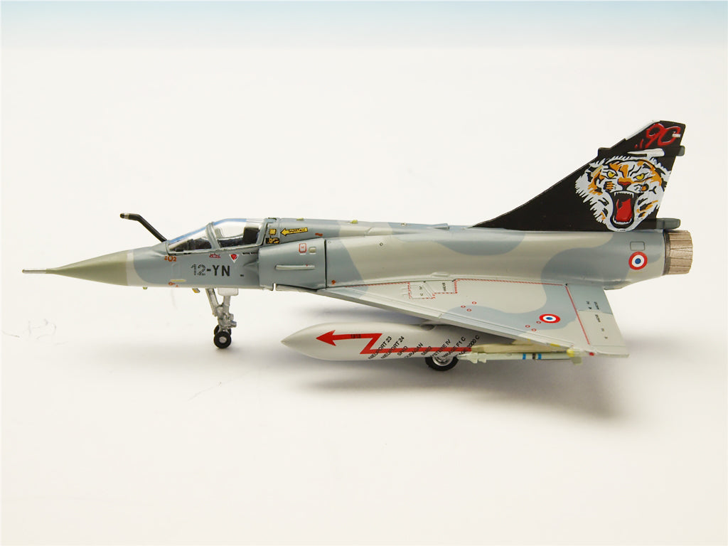 ミラージュ2000C フランス空軍 第12戦闘飛行隊 第162中隊「フェット・デ・ティグレ」 90周年記念塗装 1/200 (MS20250811) [7211]