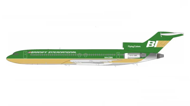 B727-200Adv ブラニフ・インターナショナル航空 N443BN 1/200 [IF722BI0526]