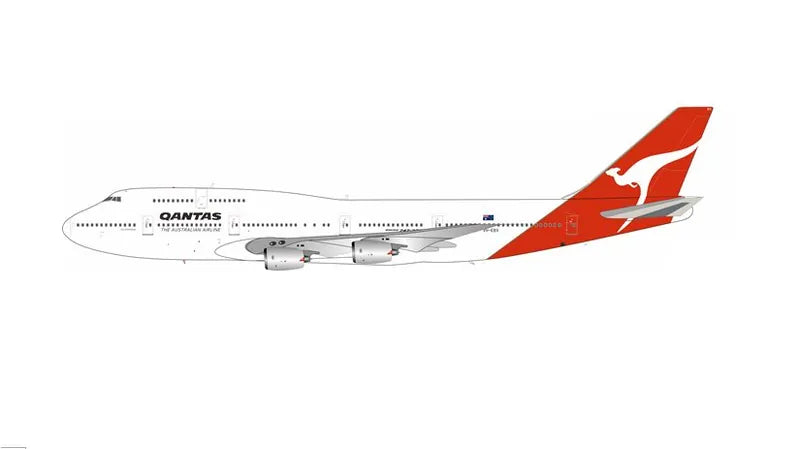 B747-300 カンタス航空 VH-EBX 1/200 [IF743QF0526]