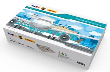 JC Wings 【予約商品】空港ジオラマ 貨物ターミナルビルセット 1/400