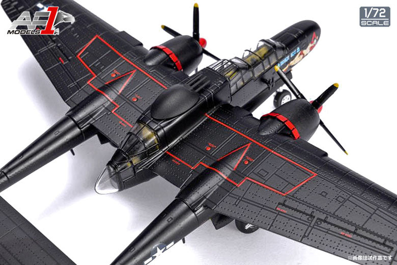 P-61B Black Widow 6th Night Fighter Squadron "Midnight Belle" 1/72 [AF10090G] 