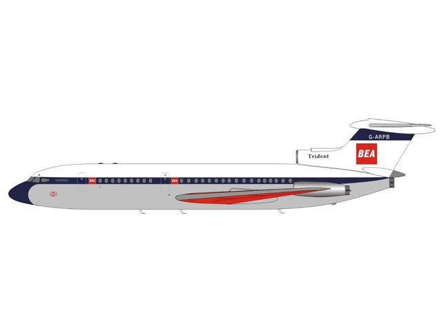 DH-121 (HS-121) Trident 1C BEA British European Airways 1960s G-ARPB 1/200 [ARDBA24]