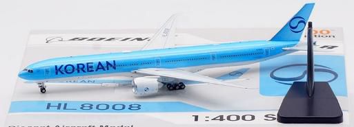 777-300ER 大韓航空 ※マグネット式ランディングギアパーツ付属  HL8008 1/400 [AV4217]